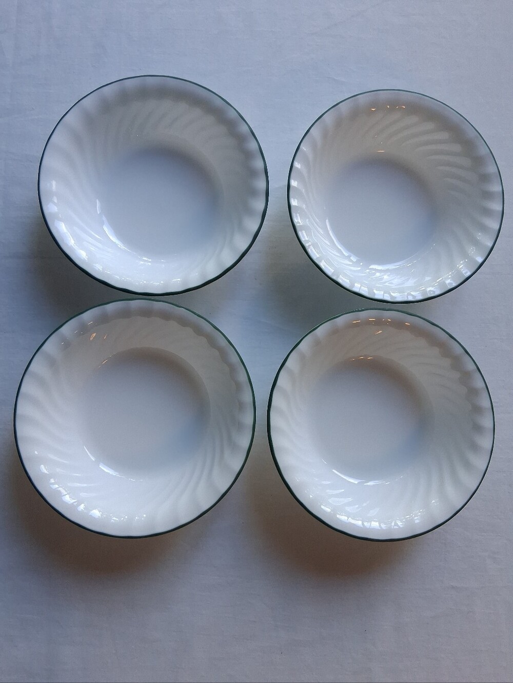 Bowls Corelle by Corning Callaway Green Soup Cereal Bowl 7" Set Of 4